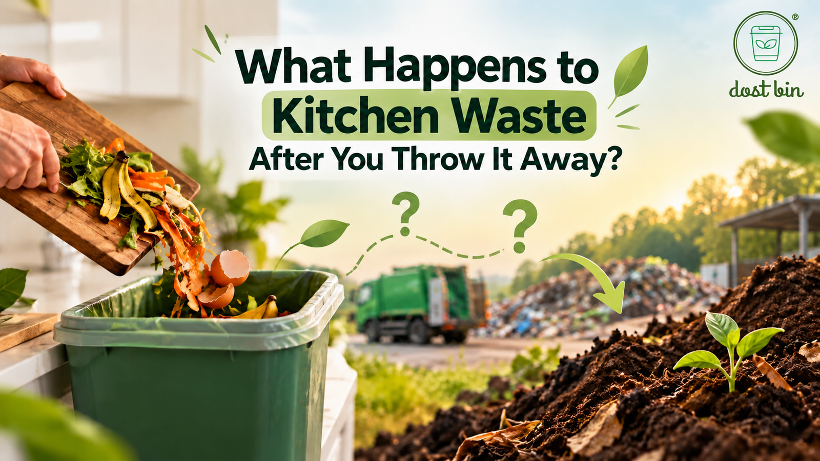 What Happens to Kitchen Waste After You Throw It Away?